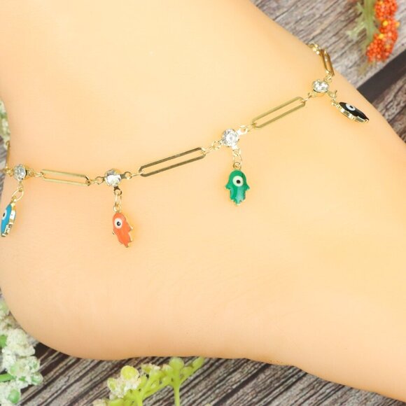 "Elegant Handmade Anklet – Delicate Jewelry for Women, MAR091424 - Picture 3 of 10